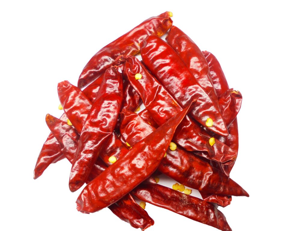 Spicy Guntur Red Chillies!